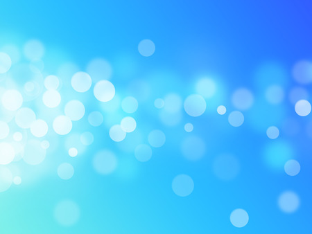 blue bokeh abstract light backgroundsの写真素材