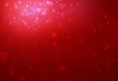 Red bokeh abstract glow light backgroundsの写真素材