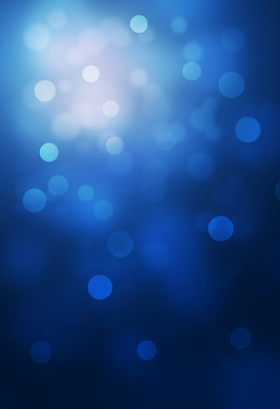 blue bokeh abstract glow light backgroundsの写真素材
