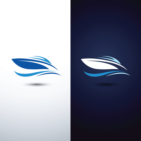 speed boat icon,illustrationのイラスト素材
