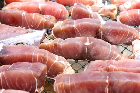 Fresh Fish Meatの写真素材