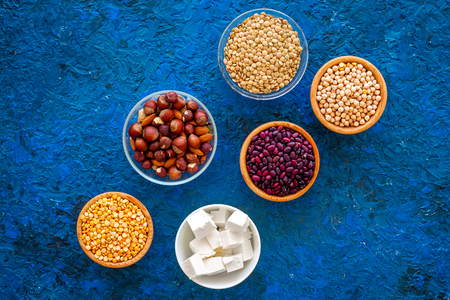 Healthy food. Products rich protein and fibre.の写真素材