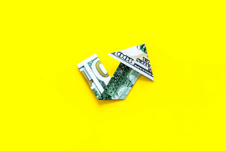 Arrow of dollar chart - currency trading conceptの写真素材