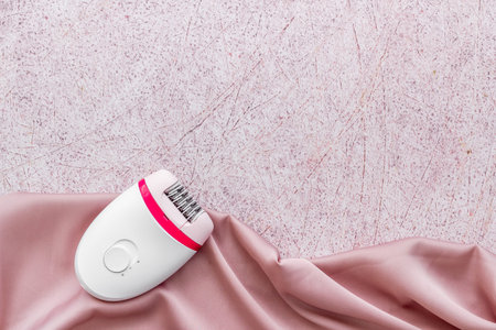 Depilatory on silk - epilator for soft hair removal and depilation
