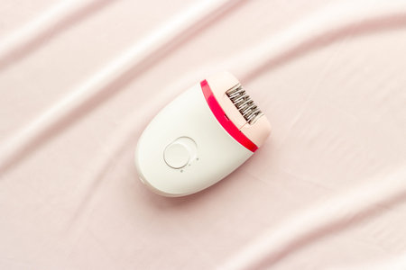 Depilatory on silk - epilator for soft hair removal and depilation.