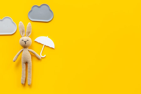 Baby accessories and toy rabbit for newborn baby