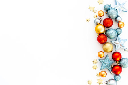 Merry Christmas and Happy New Year decoration ornament