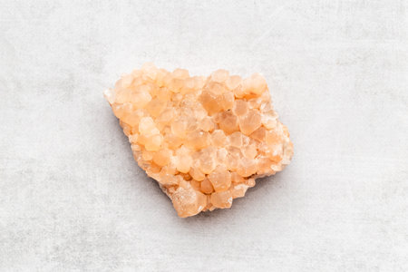 Closeup of gemstone - natural crystal stone mineral