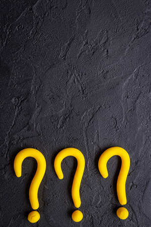 Question mark icon. Solving problem or search solution concept