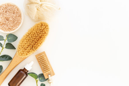 Spa and beauty treatment products with zero waste bath supplies.