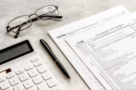 Tax forms 2024 with the calculator. Income Statement. Paying the tax rate.
