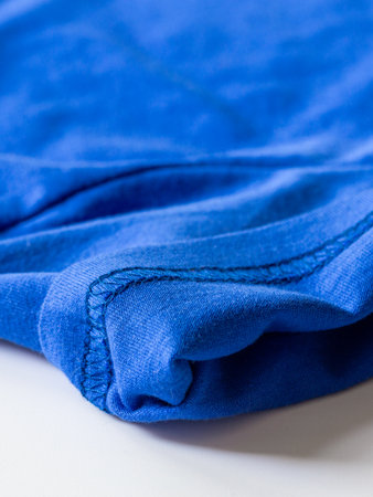 Cotton fabric texture for clothes close upの写真素材