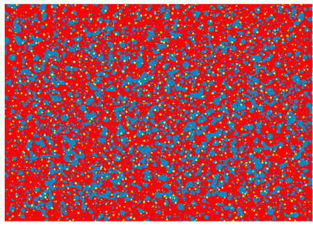 splash pattern redのイラスト素材