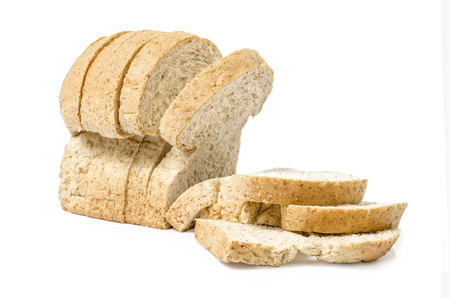 Image of a Breads  Brown Toast studio isolated  Clipping path includedの写真素材