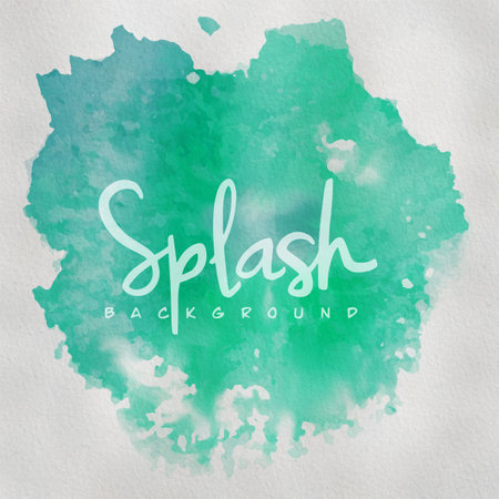 Magic is something you make ,  Motivational quote handwritten ,watercolor backgroundの写真素材