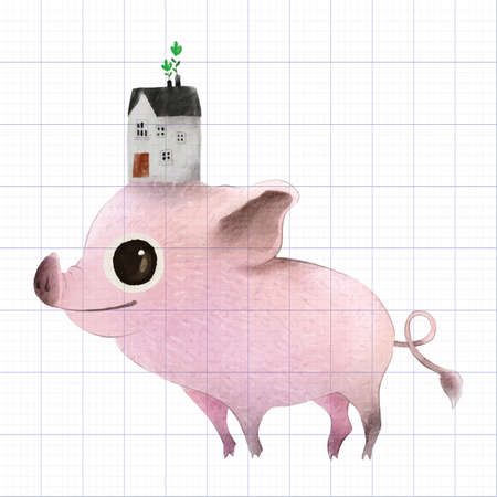 woman face Minimalist Abstract one Line Artのイラスト素材