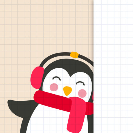 A cute cartoon with Santa Claus for coloring. on a white background, a vector black and white illustration.のイラスト素材