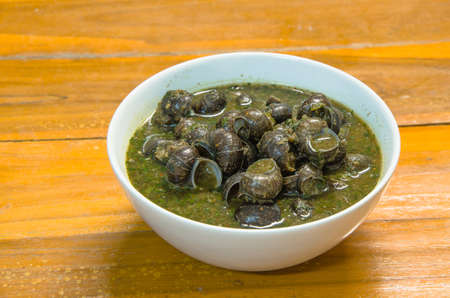 Roast periwinkleの写真素材