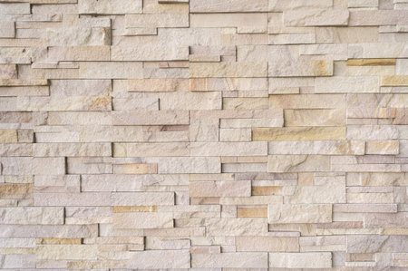 Pattern of Modern Brick Wall Surfaced の写真素材