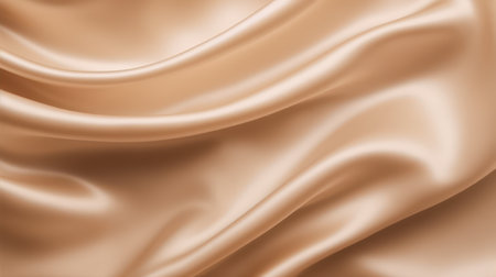 Smooth elegant golden silk or satin textureの素材