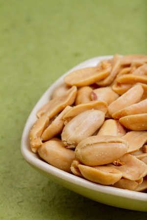 peanuts roasted with saltの写真素材