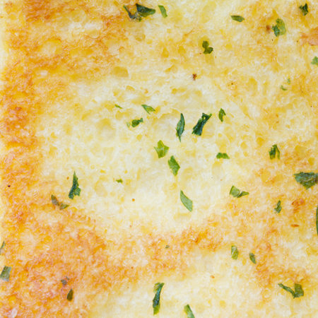 butter bread with oregano background
