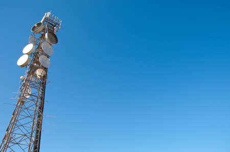 Microwave Towerの写真素材
