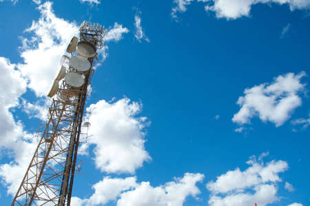 Microwave towerの写真素材