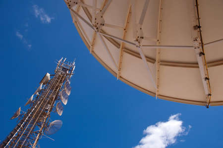 Telecommunication linkの写真素材