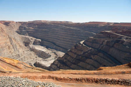 Superpit in Kalgoorlieの写真素材