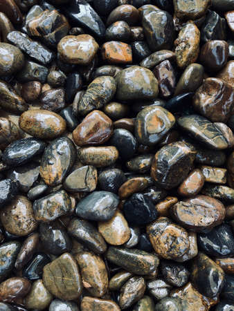 stones on the beachの写真素材