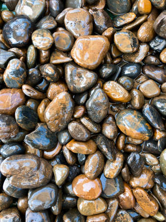 stones on the beachの写真素材