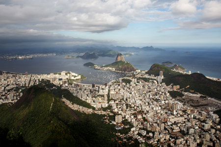 Sugar Loaf Mountain, in Rio de Janeiro, Brazil.