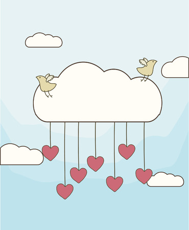 happy card , love collectionのイラスト素材