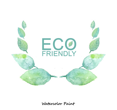 Eco paint, Watercolor paint high resolutionの写真素材
