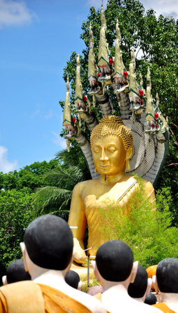 Golden Buddha statueの素材
