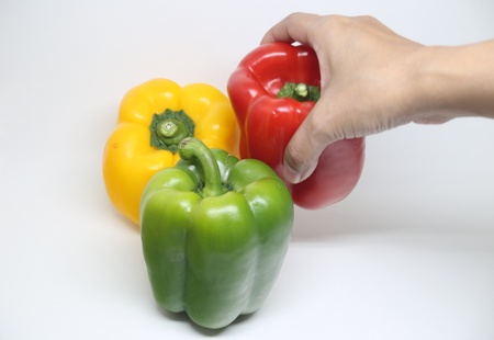 Sweet pepper isolateの素材