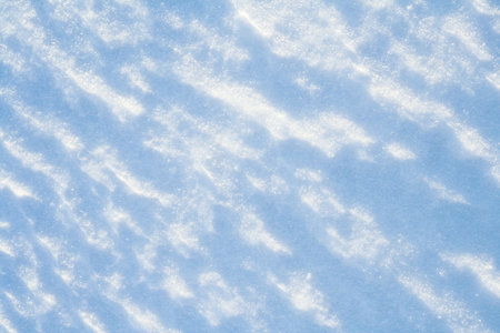 Fresh snow backgroundの写真素材