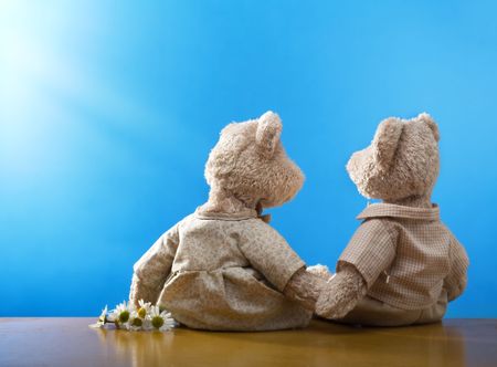 Teddy bearsの写真素材