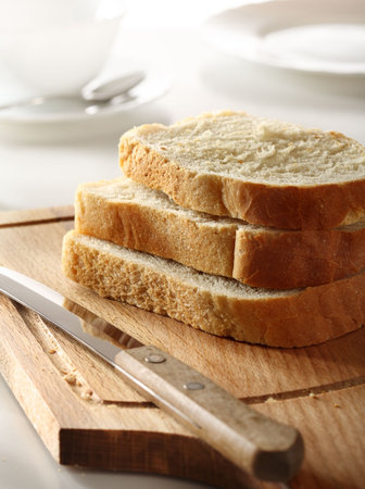 Bread and knife
