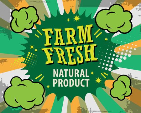 Farm sale labelのイラスト素材