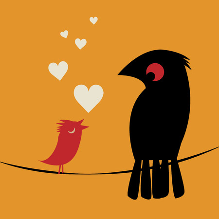 Happy Valentines Day Greeting cardのイラスト素材