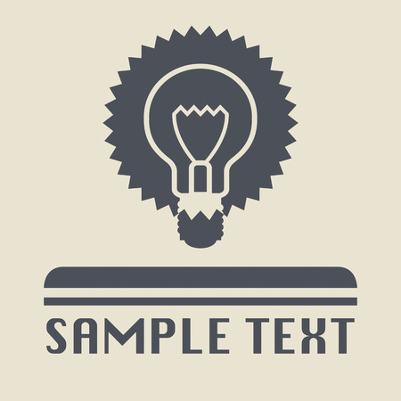 Light bulb icon or signのイラスト素材
