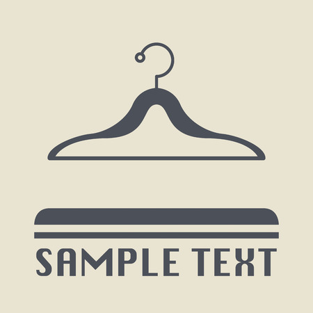 Hanger icon or signのイラスト素材