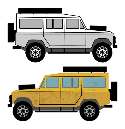 Off-road vehicleのイラスト素材