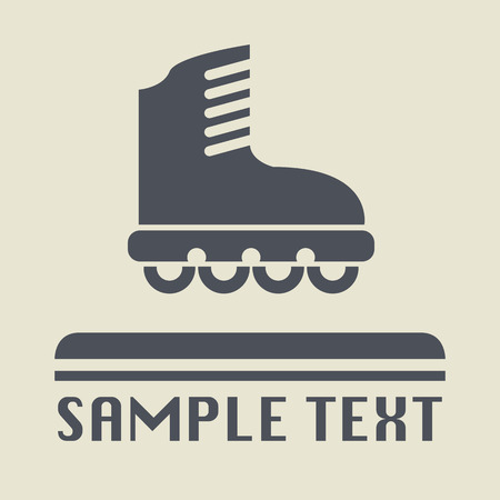 Roller icon or signのイラスト素材