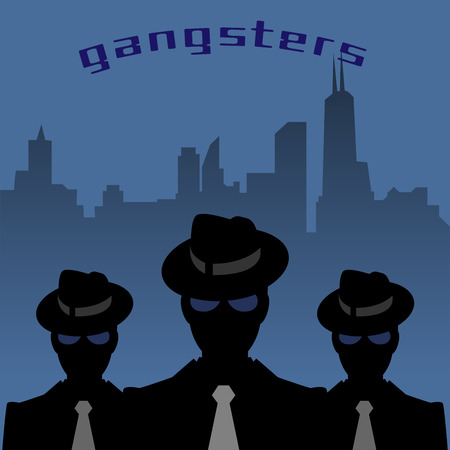 Abstract mafia or gangster backgroundのイラスト素材