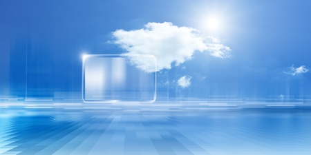 Technology background, cloud computing, augmented reality, abstract smartphone, multimedia gadget Technology background, cloud computing, augmented reality, abstract smartphone, multimedia gadget