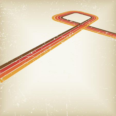 retro grunge abstract vector background with linesのイラスト素材