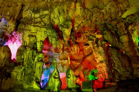 Stalactite Stone Forestの写真素材